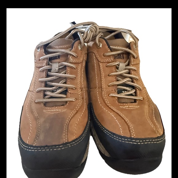 Caterpillar Streamline Leather Mens Lace Up Oxford Brown Shoe Size 10 - Picture 1 of 9
